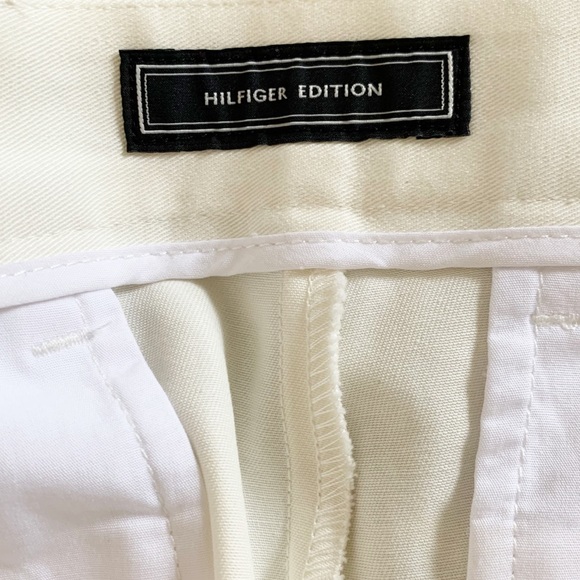 NWOT Hilfiger Edition Cream Casual Pants w/Side Stripes Men’s 36x34 - Picture 12 of 14
